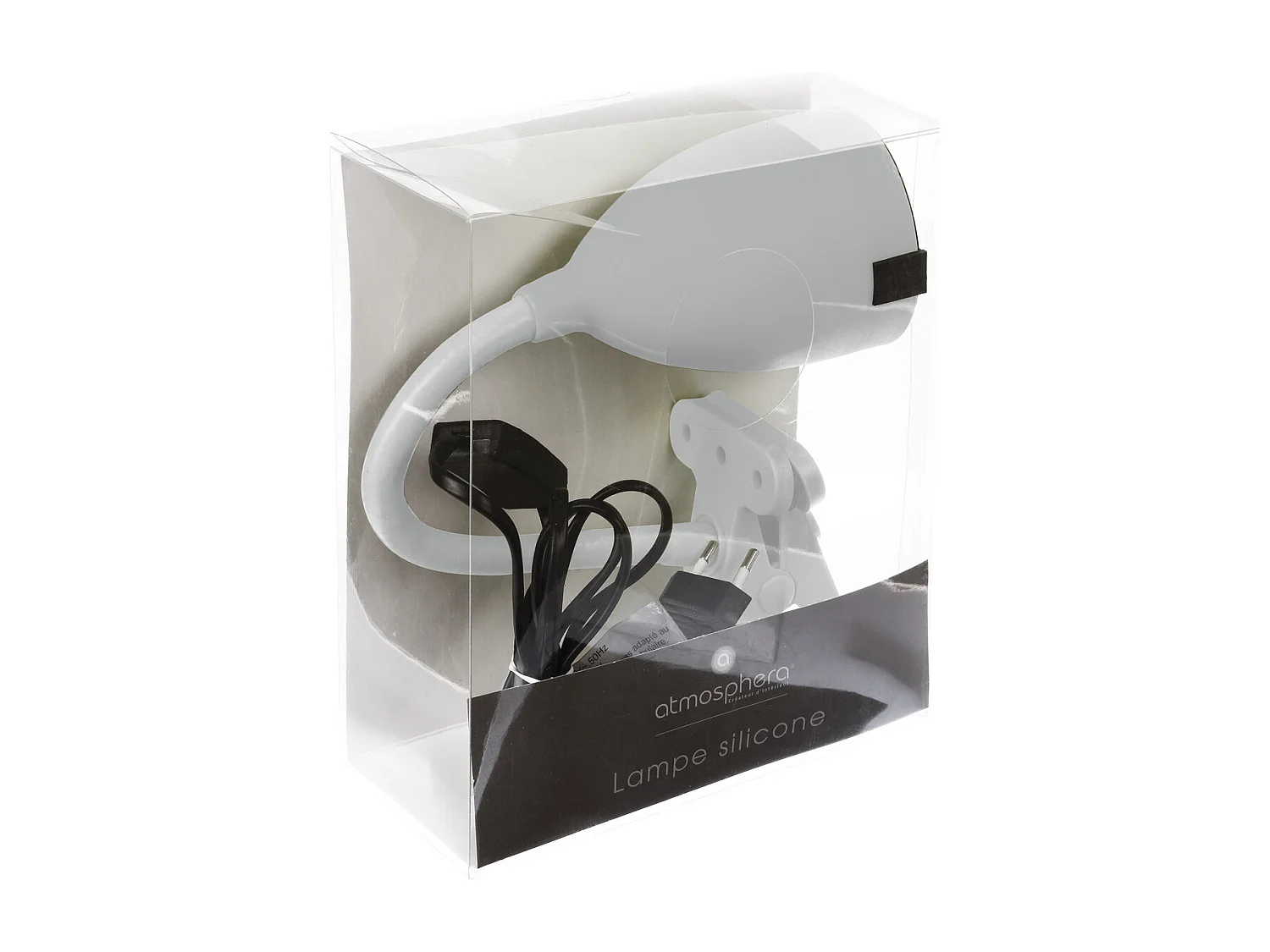 Lampe Pince Design "Sily" 43cm Blanc