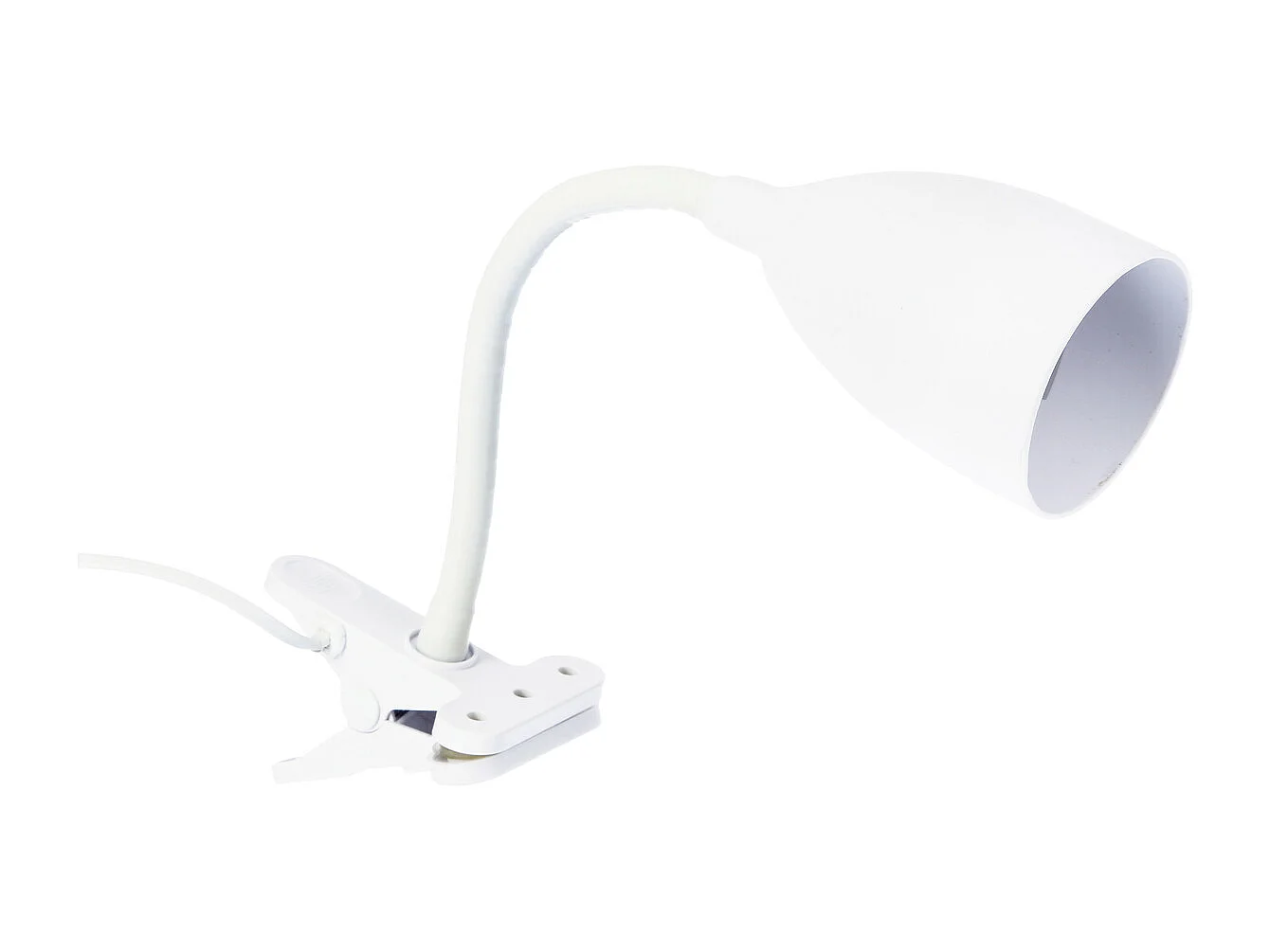 Lampe Pince Design "Sily" 43cm Blanc