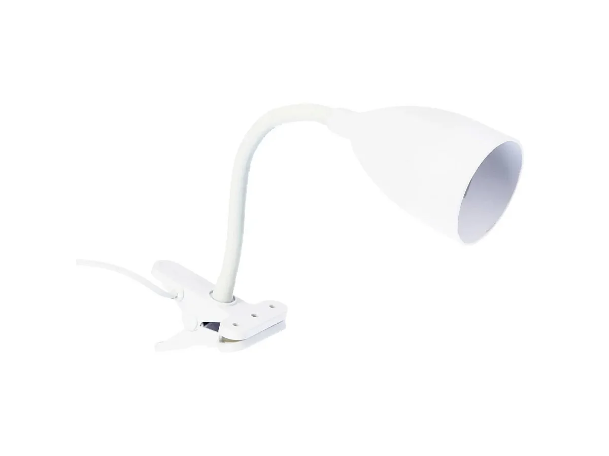 Lampe Pince Design "Sily" 43cm Blanc