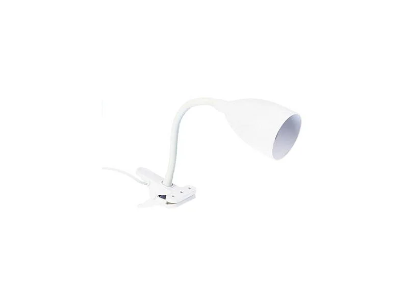 Lampe Pince Design "Sily" 43cm Blanc