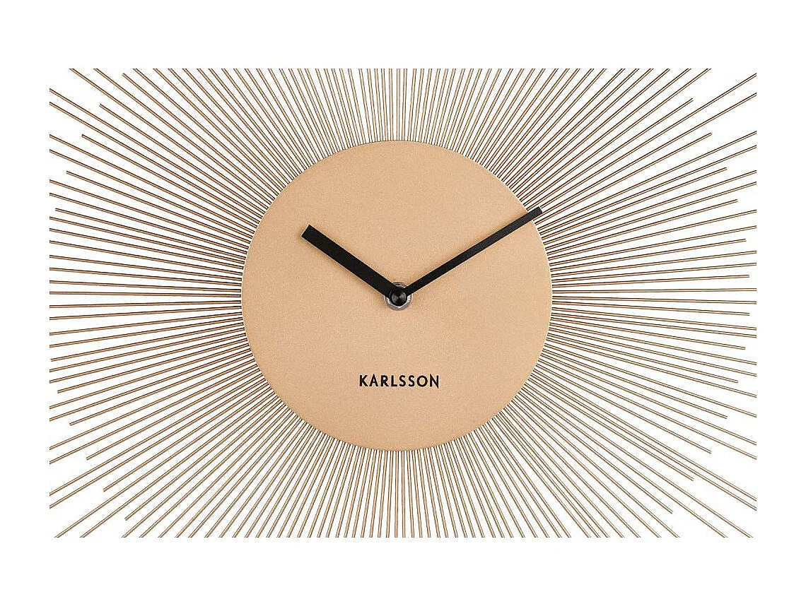 Horloge Peony en métal - Karlsson