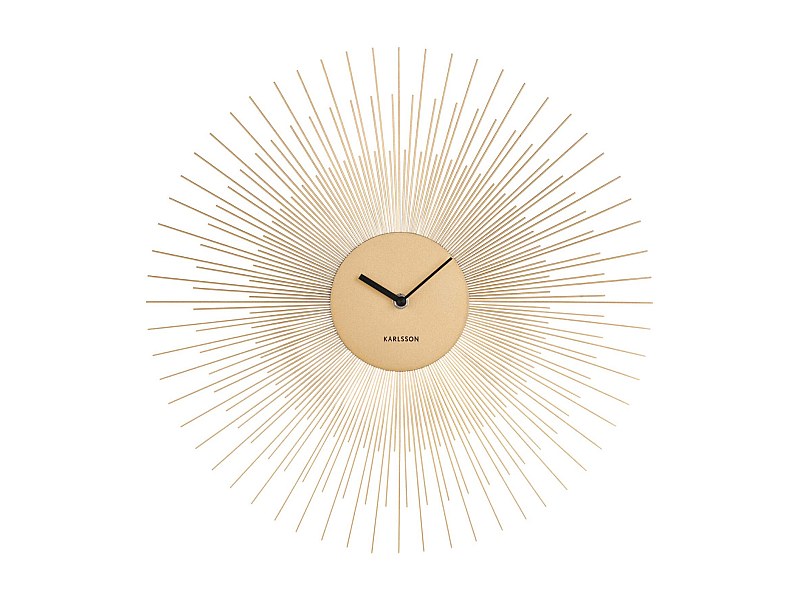 Horloge Peony en métal - Karlsson