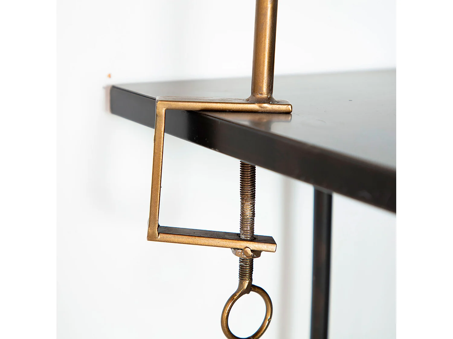 Lampe de salon en fer doré 20x28x89 cm