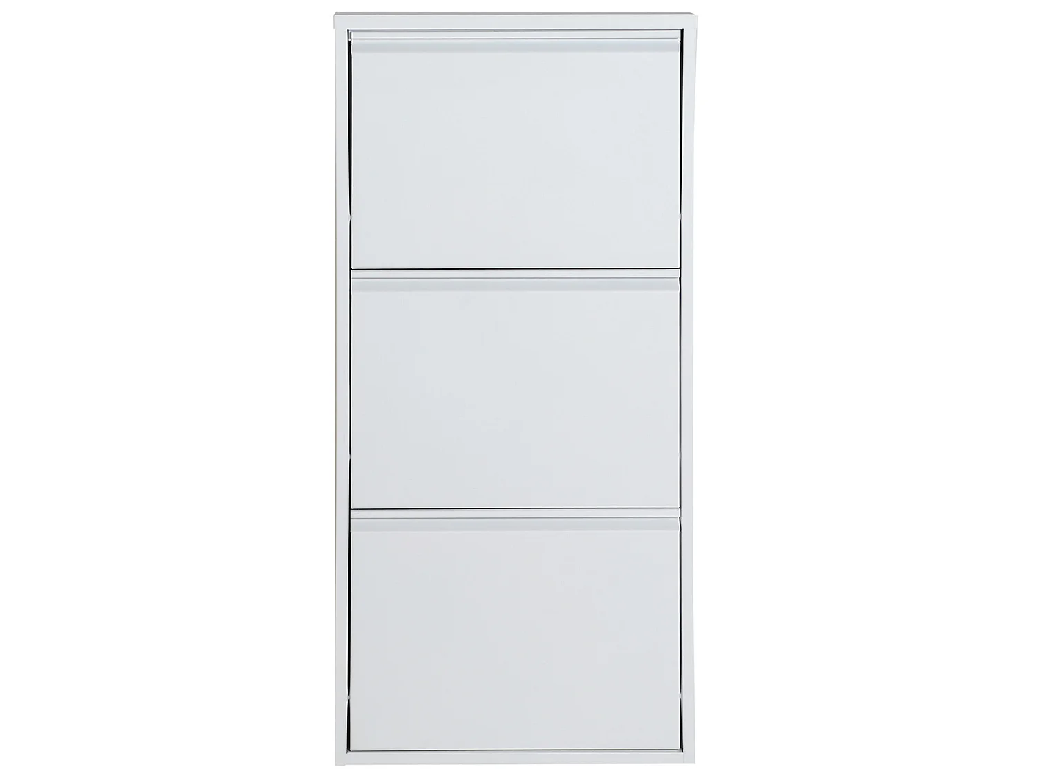 Range chaussures en acier blanc 50x15x103 cm