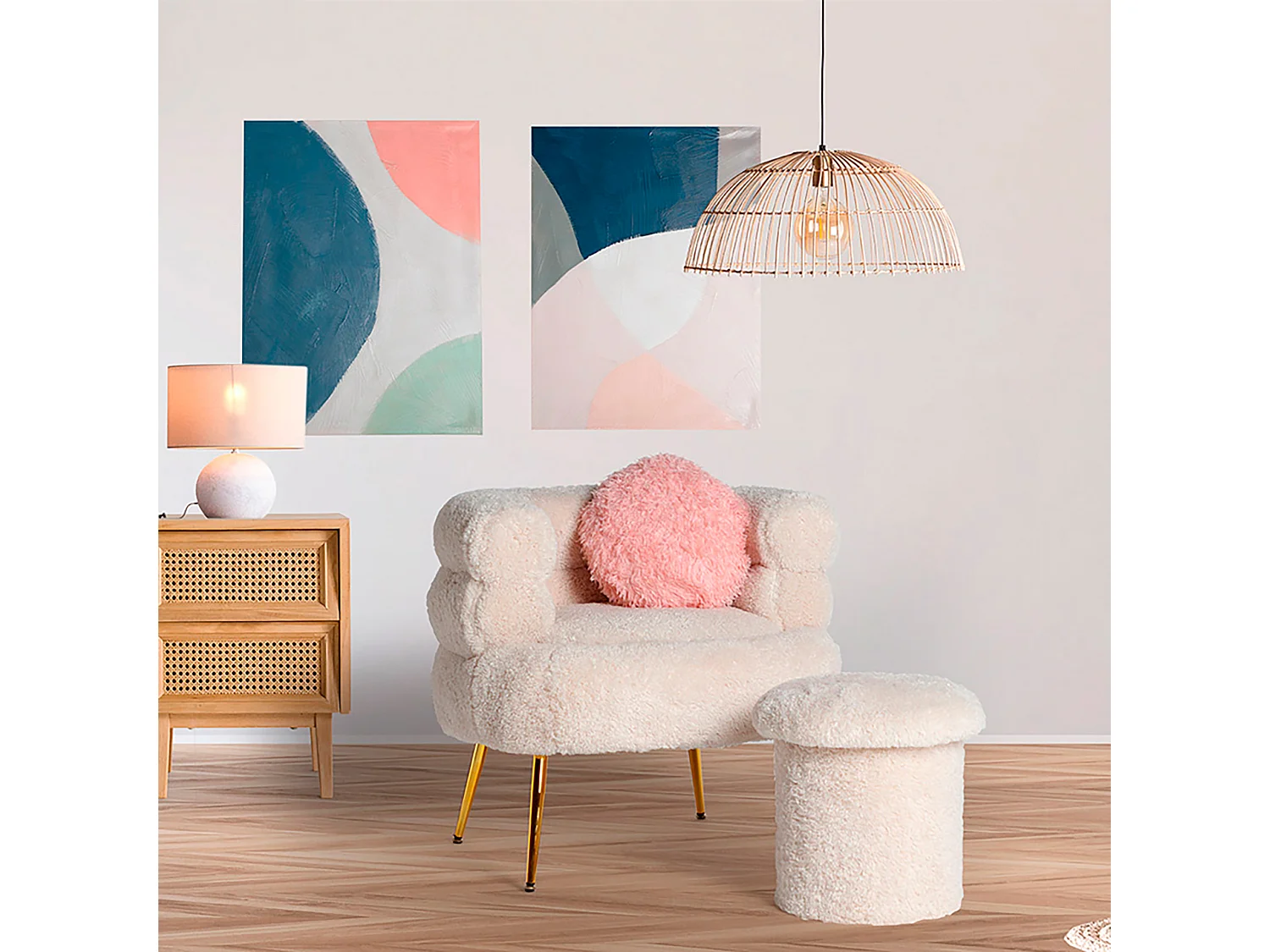 Lienzo de lienzo en color multicolor de 60x4x80cm