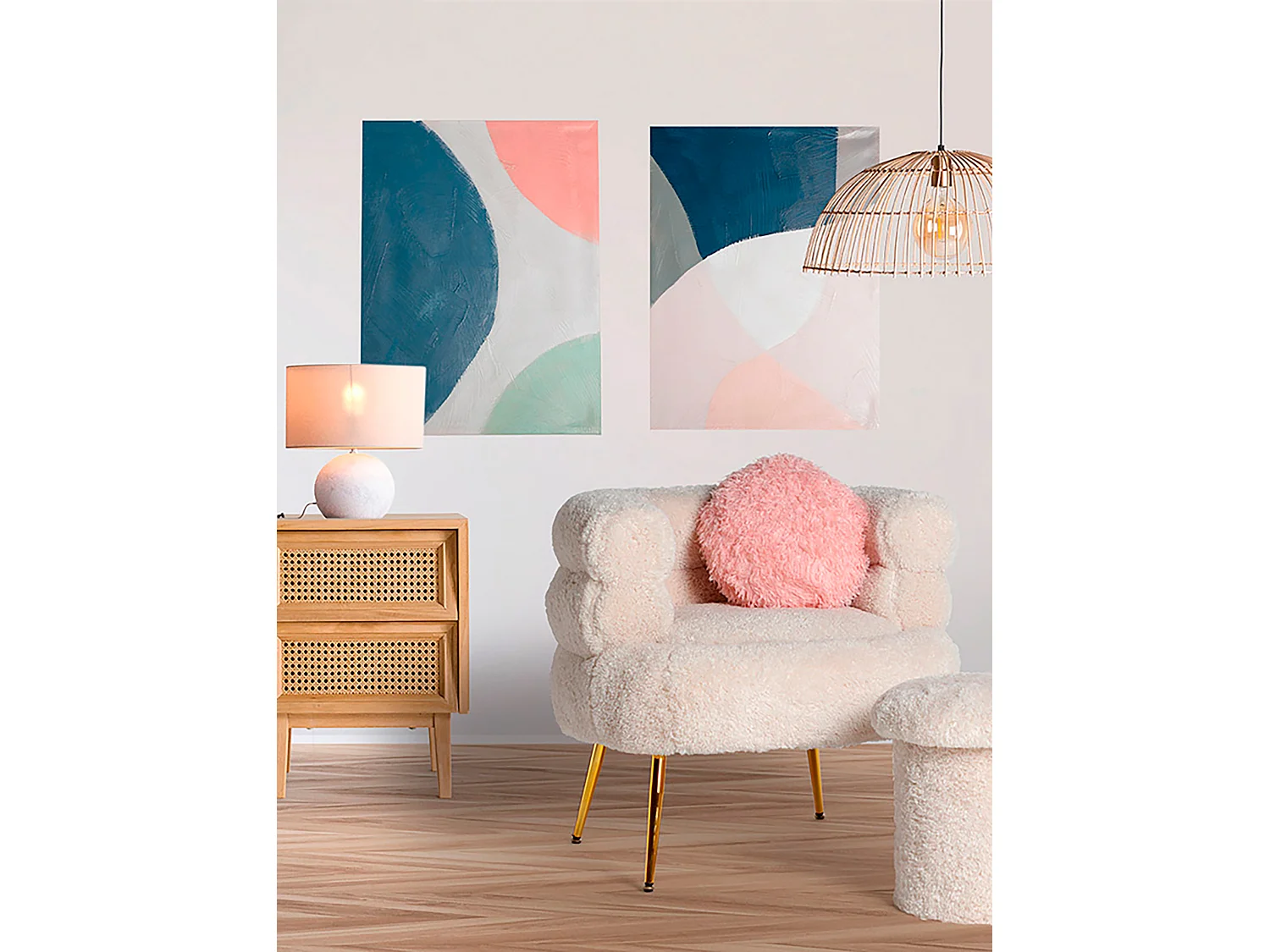 Lienzo de lienzo en color multicolor de 60x4x80cm