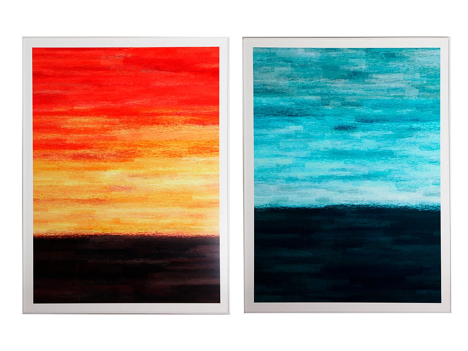 Tableau en toile multicouleur 90x3x120 cm