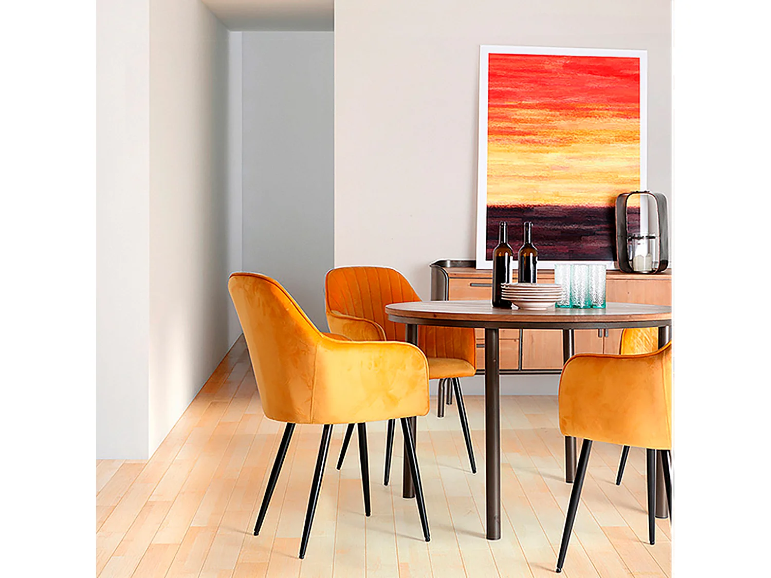 Tableau en toile multicouleur 90x3x120 cm