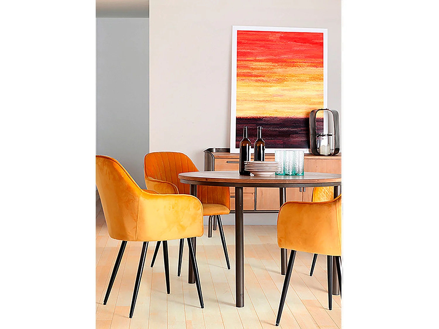 Tableau en toile multicouleur 90x3x120 cm