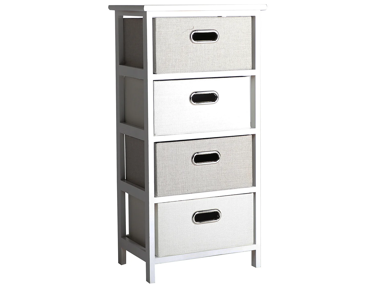 Sinfonier de madera de paulownia en color blanco