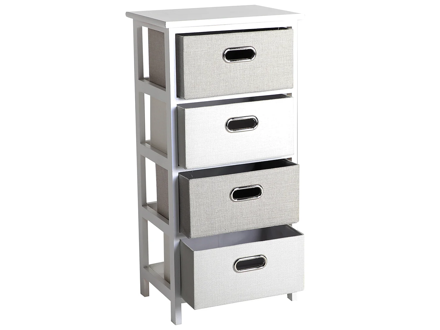 Sinfonier de madera de paulownia en color blanco