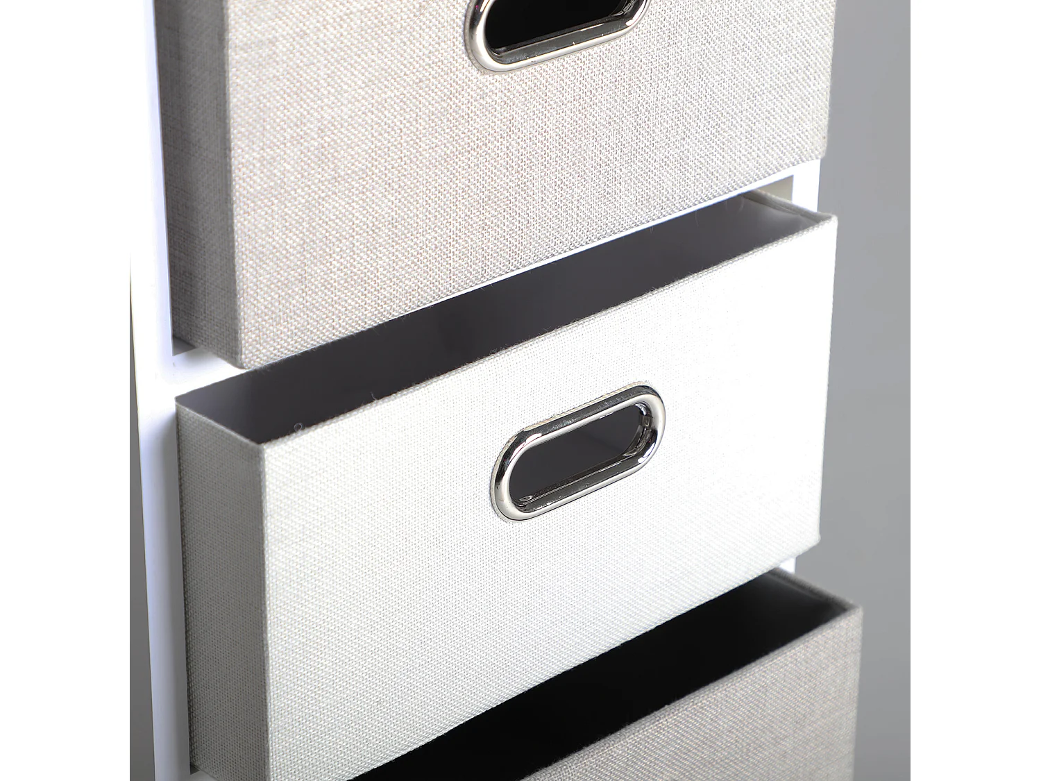 Sinfonier de madera de paulownia en color blanco