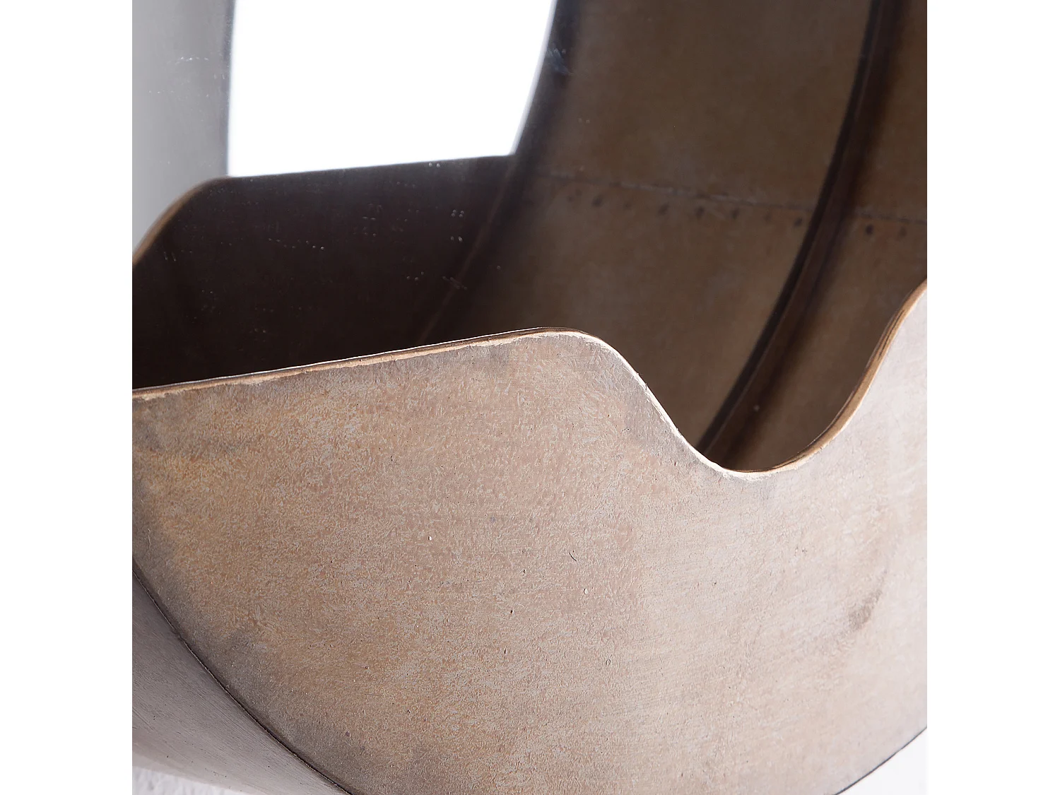 Miroir en fer doré 60x16x60 cm