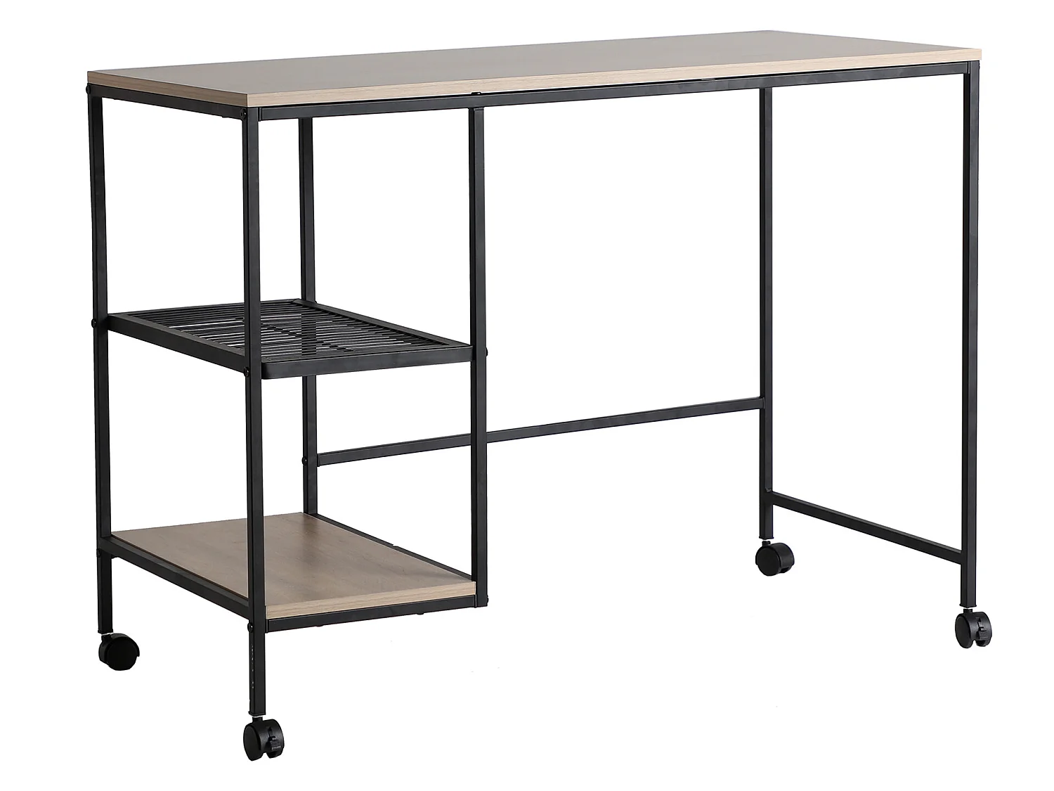 Escritorio de hierro en color negro