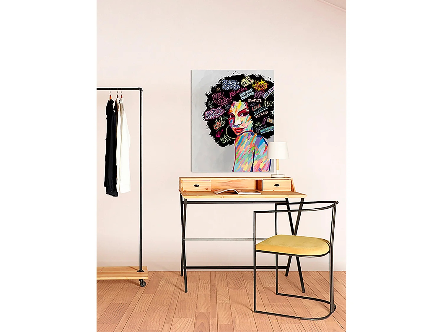 Pupitre en fer  100x60x91 cm