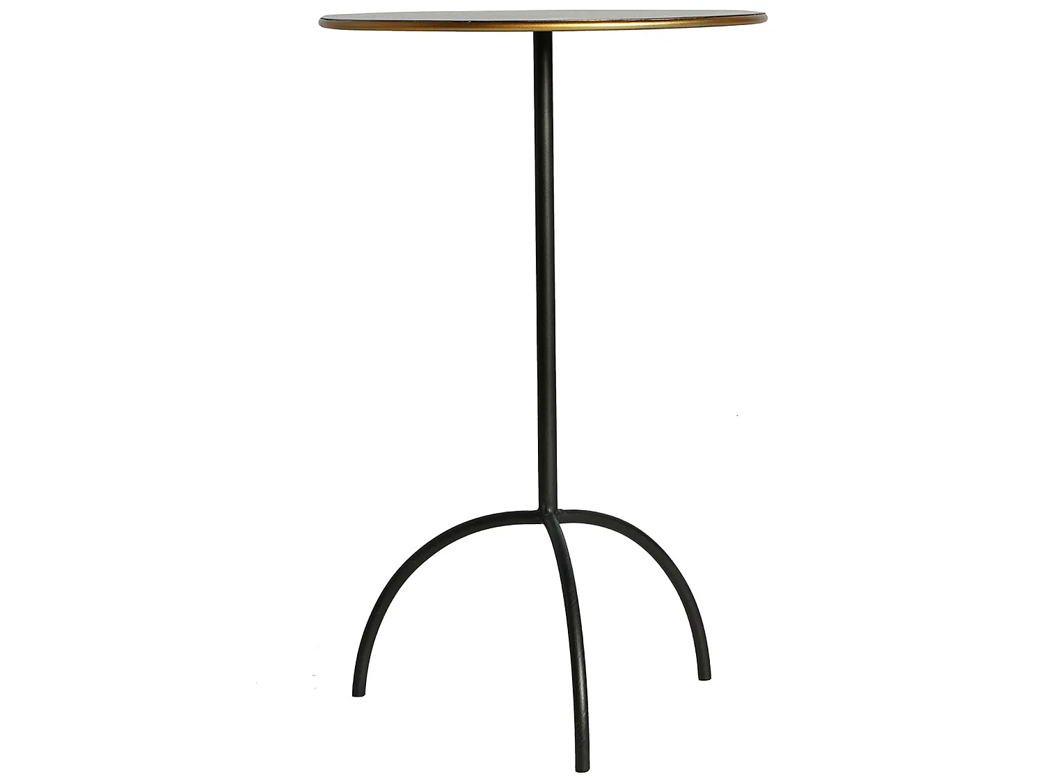 Table basse en fer noir - lot de 2