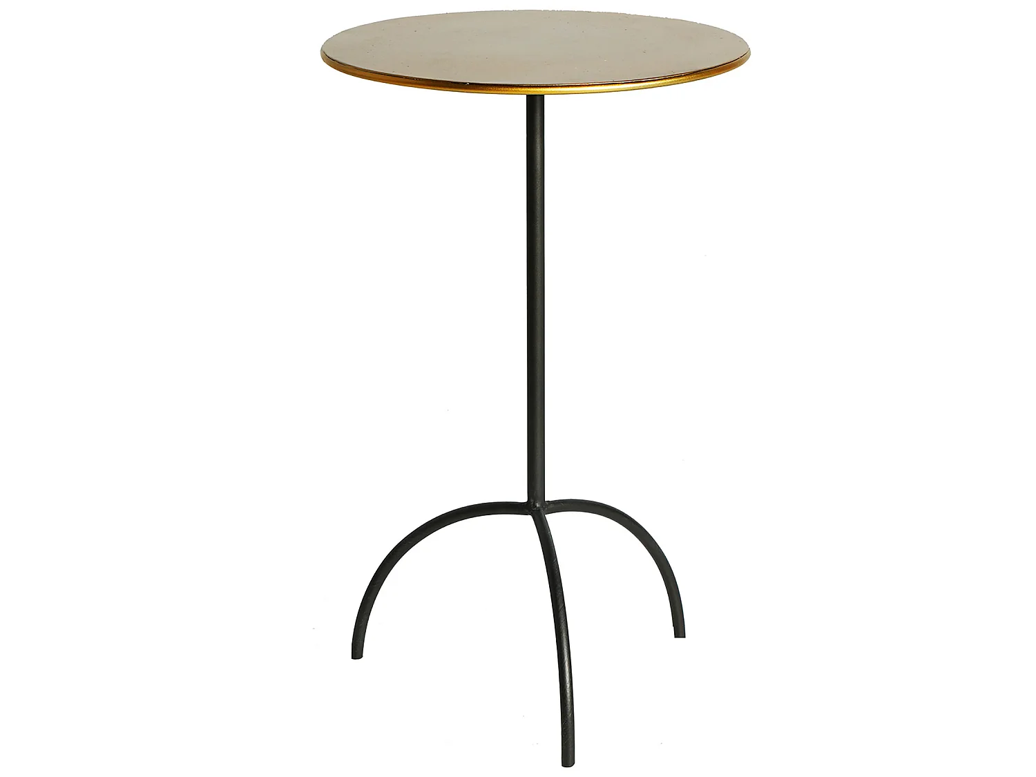 Table basse en fer noir - lot de 2