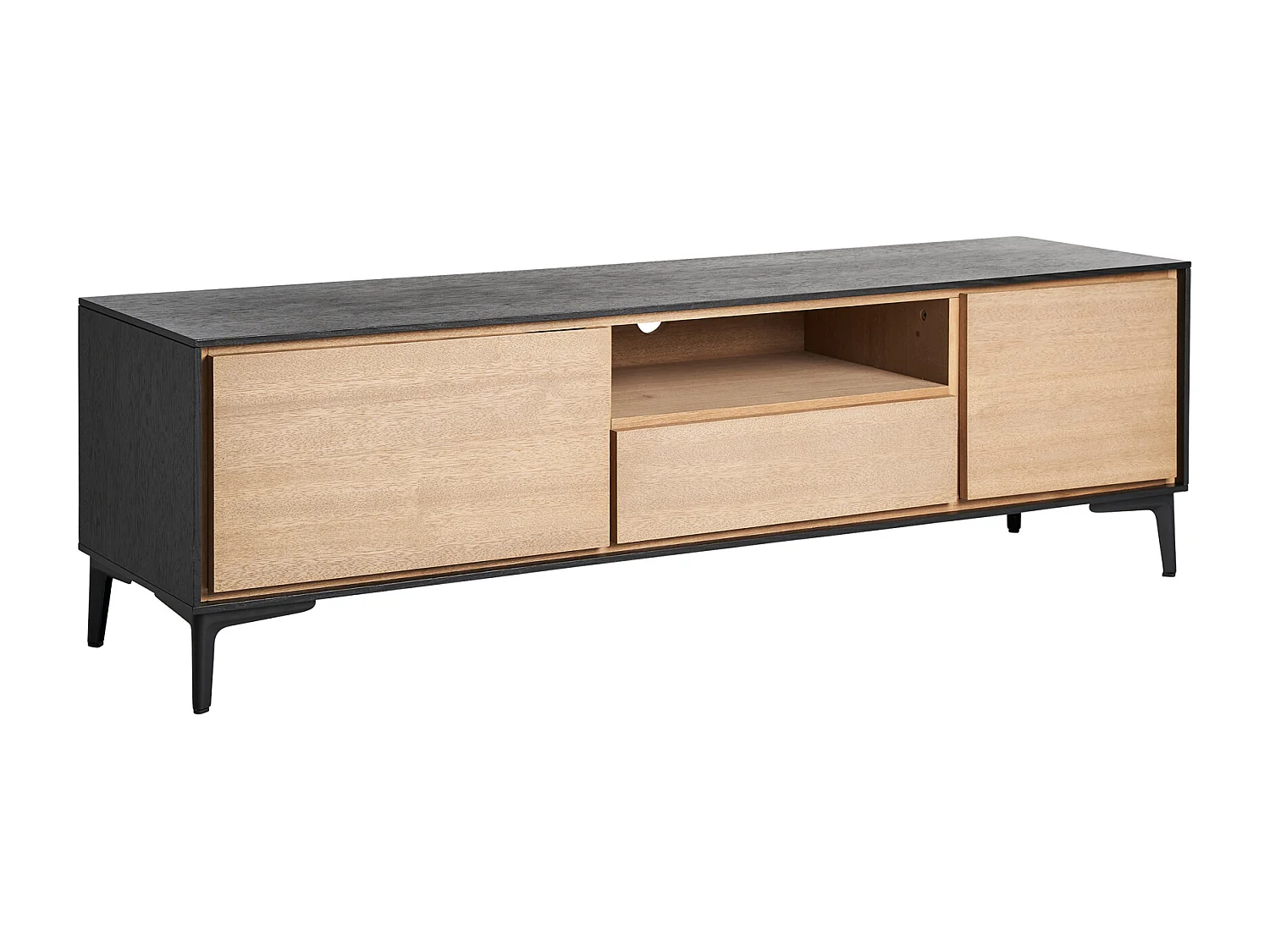 Meuble tv en bois mdf  146x40x44 cm