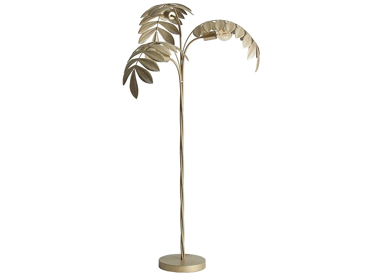 Lampe haute en fer doré 90x86x144 cm