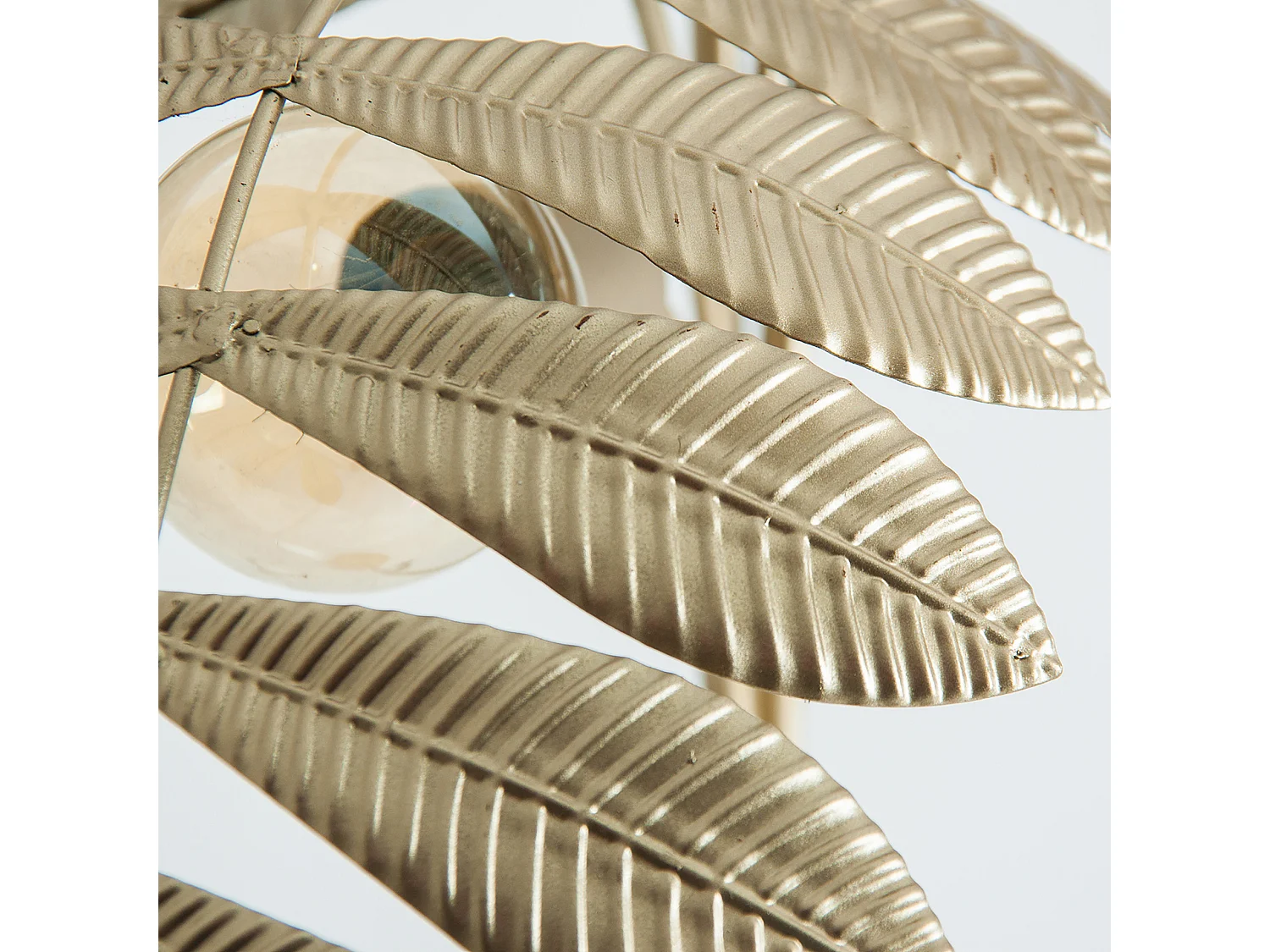 Lampe haute en fer doré 90x86x144 cm