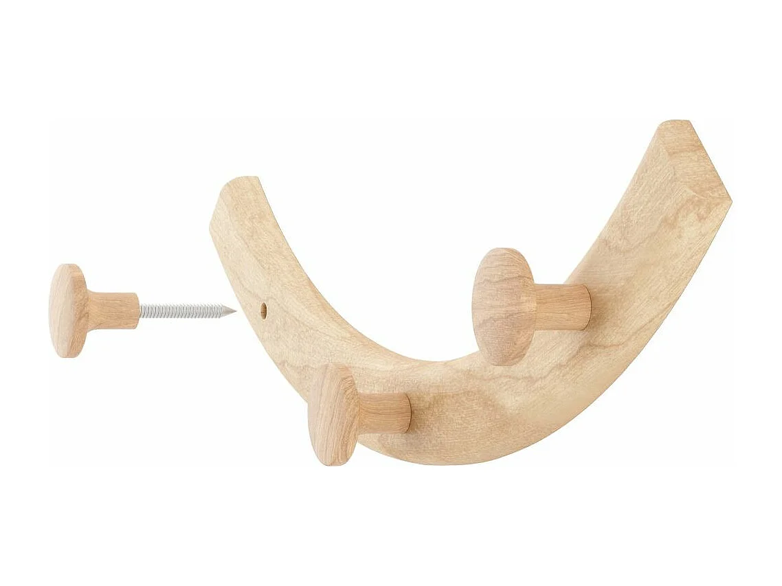 Set de patères multi positions  4 crochets Slinka