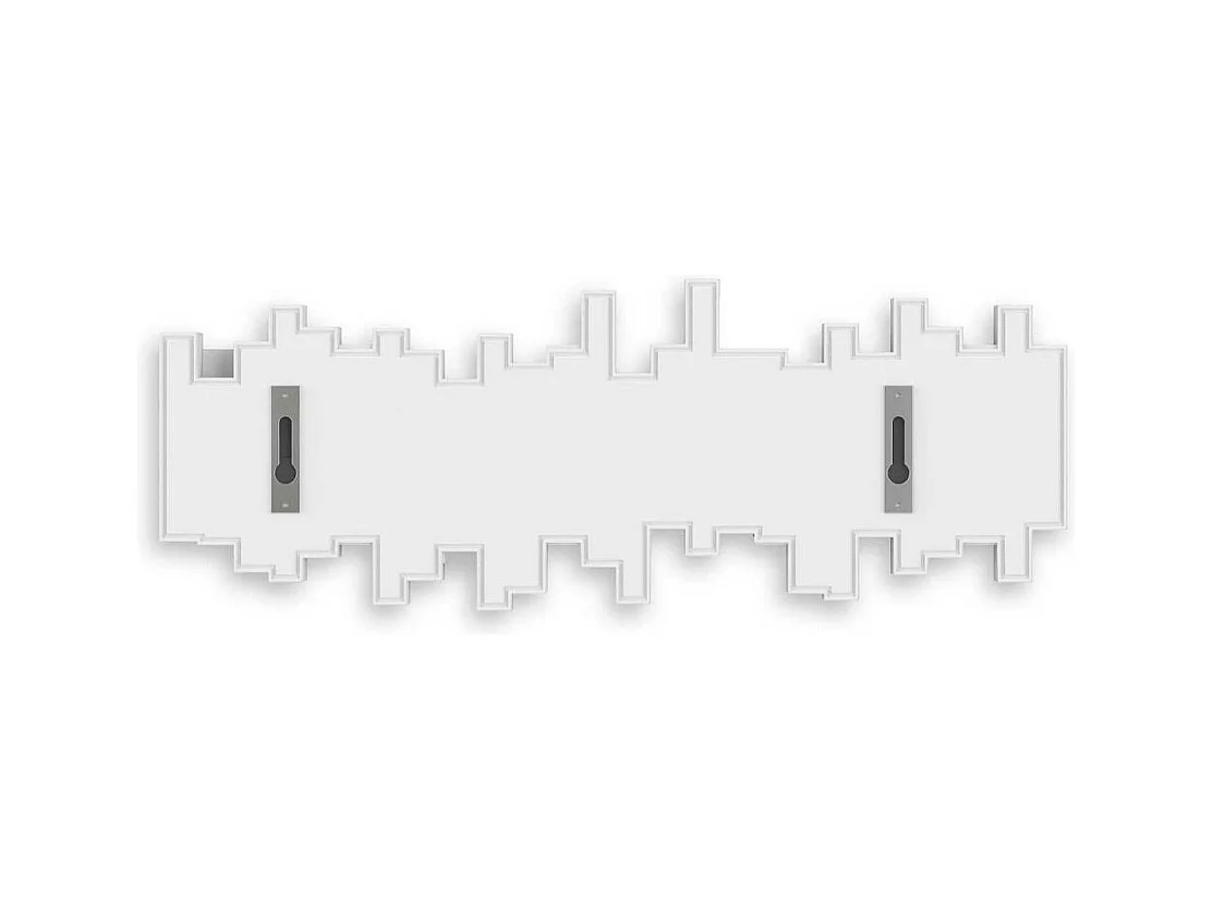 Perchero de diseño Sticks, montado en la pared