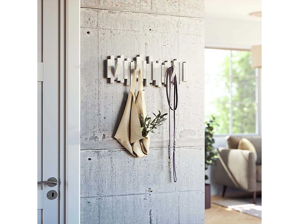 Porte manteau design mural Sticks