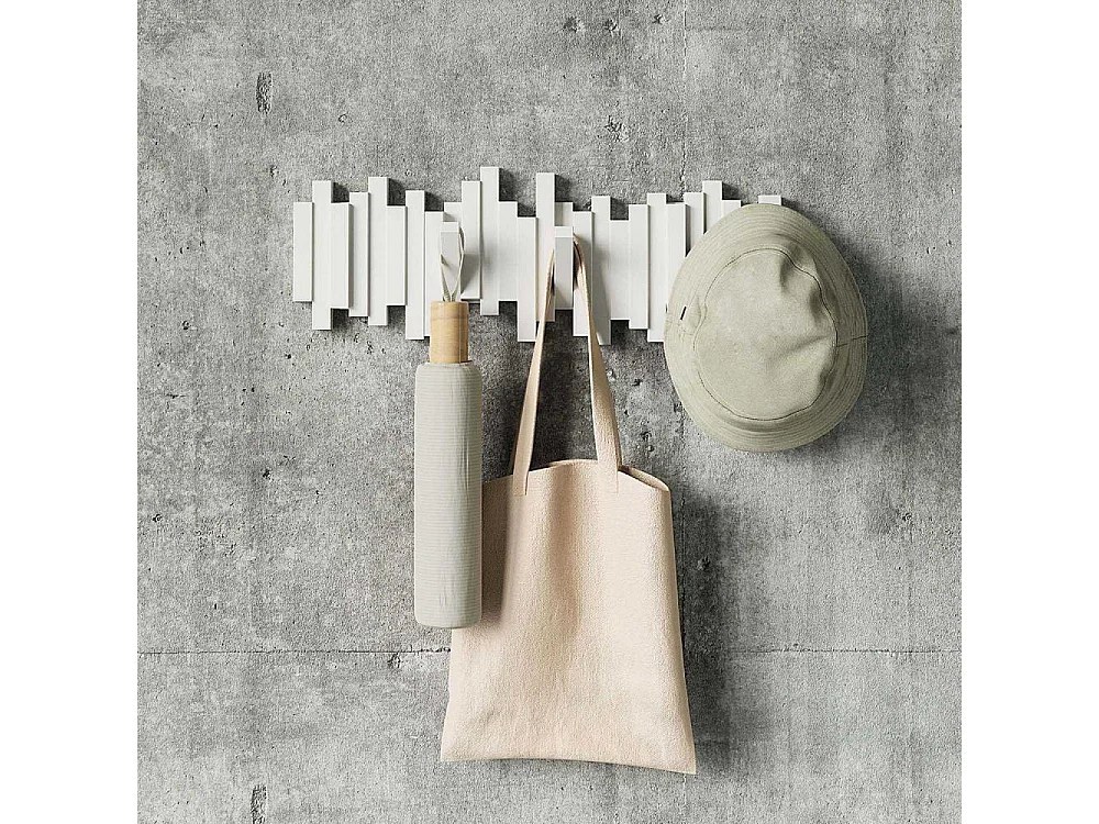 Porte manteau design mural Sticks