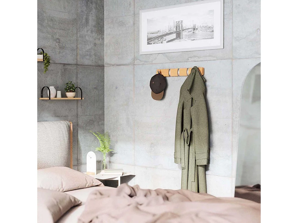 Appendiabiti a ribalta 5 ganci