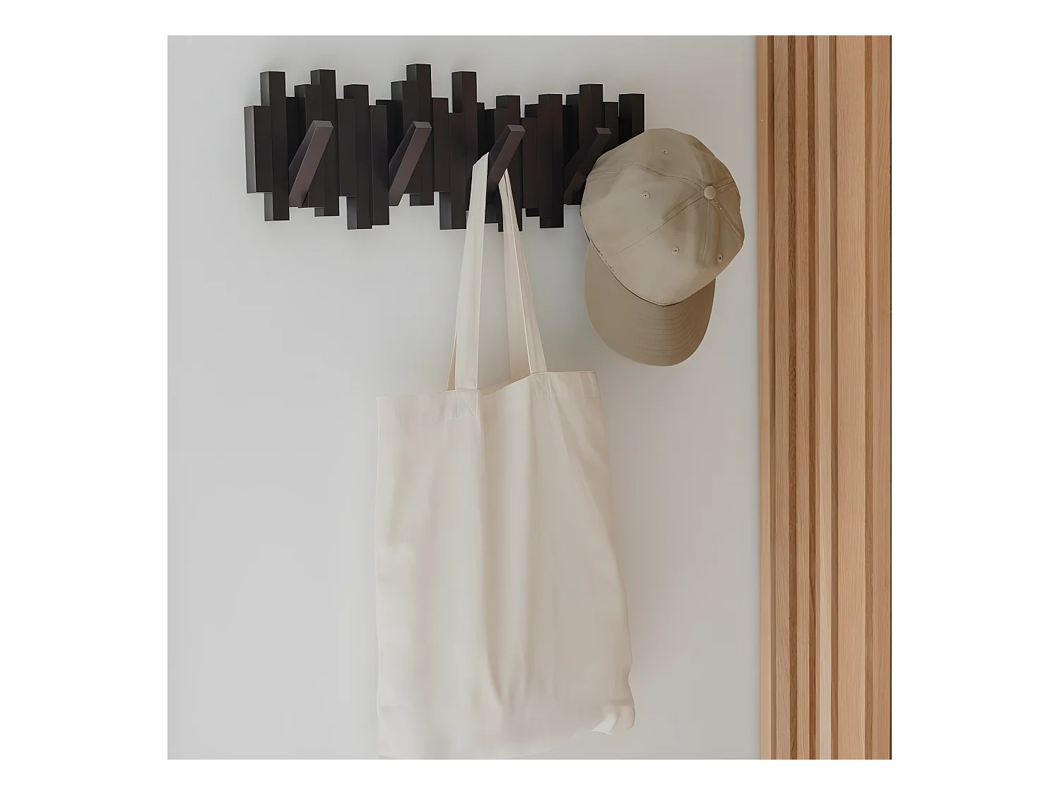 Appendiabiti di design a parete Sticks