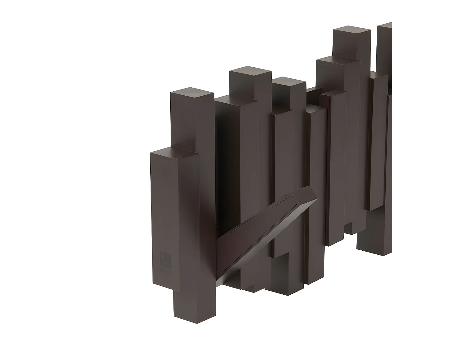 Appendiabiti di design a parete Sticks