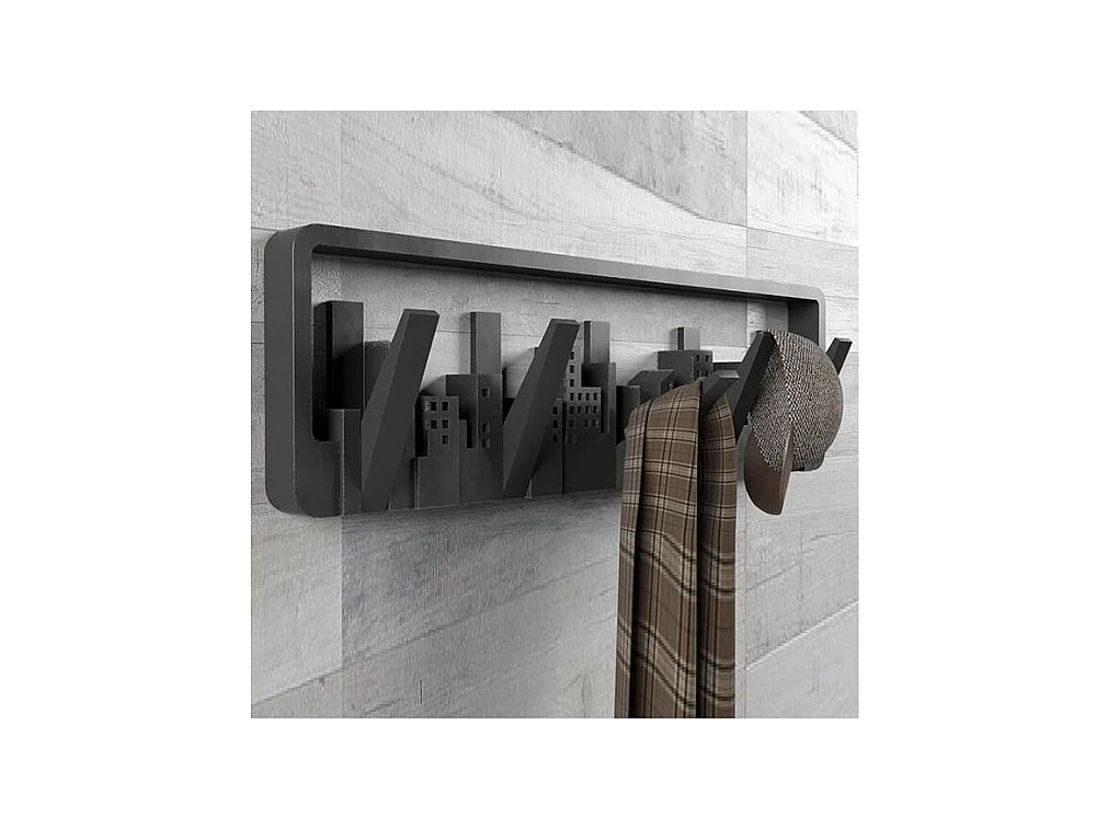 Perchero de pared de diseño Skyline
