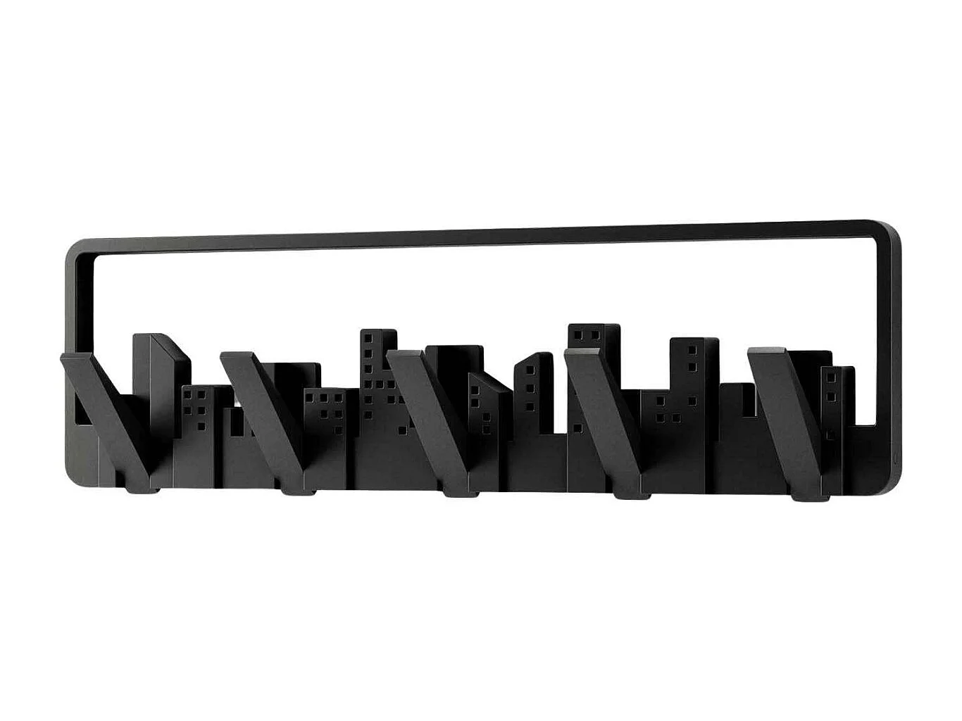 Wandgarderobe im Designstil Skyline