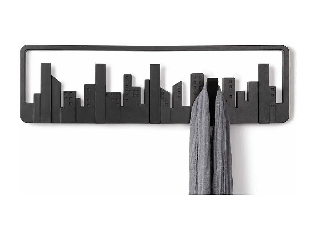 Wandgarderobe im Designstil Skyline