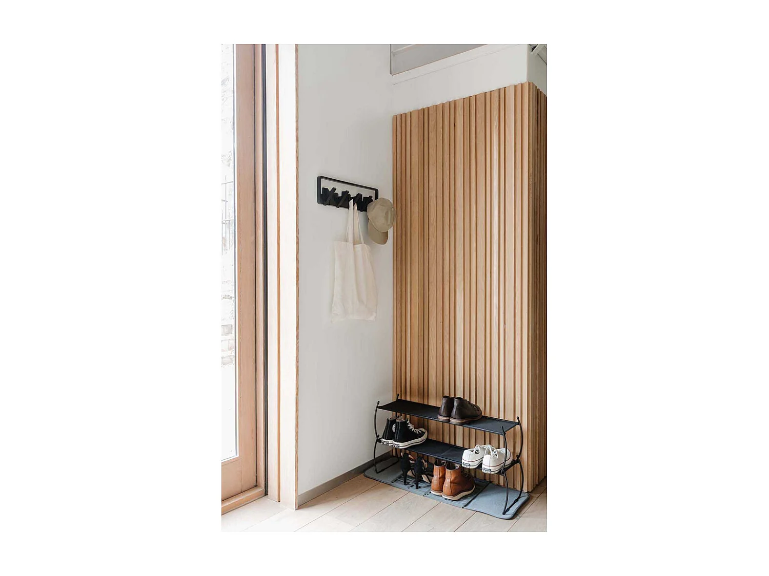 Wandgarderobe im Designstil Skyline