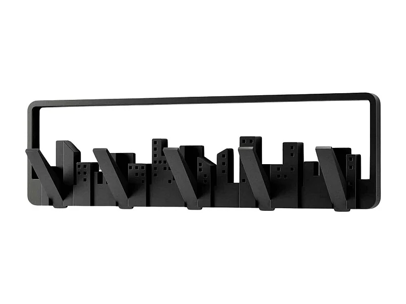 Wandgarderobe im Designstil Skyline