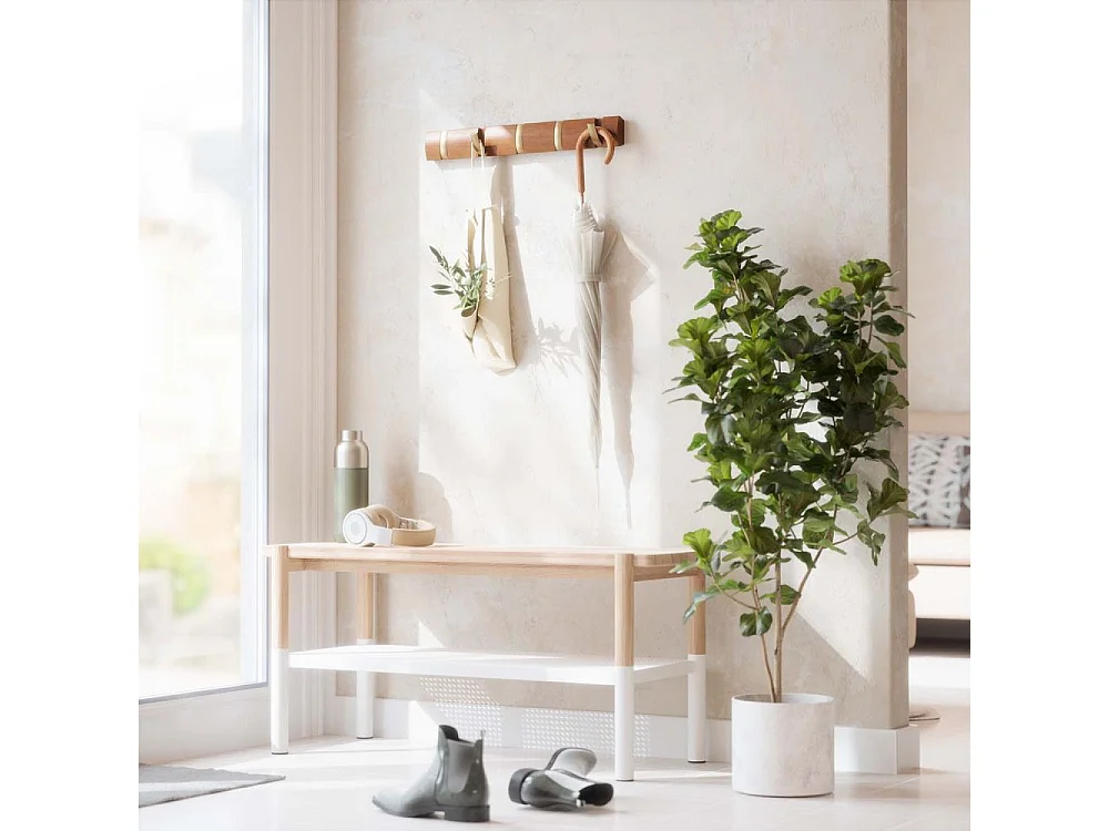 Perchero abatible 5 ganchos