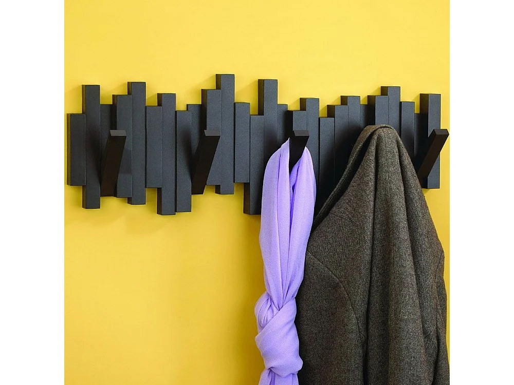 Porte manteau design mural Sticks