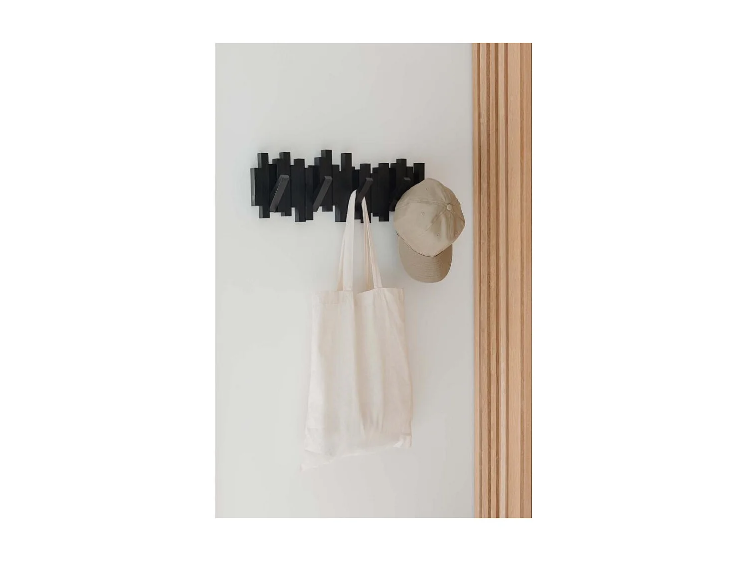 Porte manteau design mural Sticks