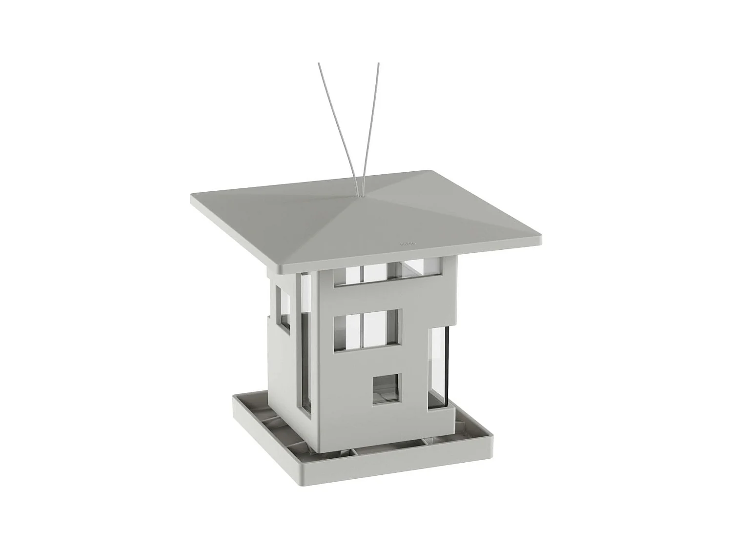 Mangeoire à oiseaux en ABS Café