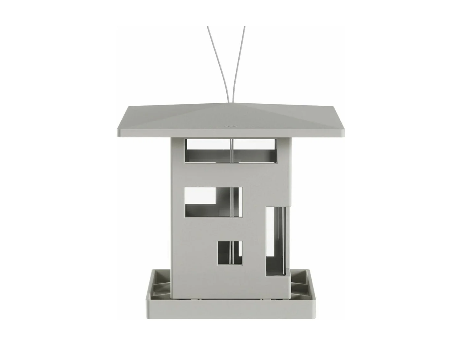 Mangeoire à oiseaux en ABS Café