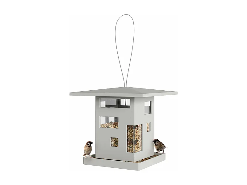 ABS-Vogelfutterhaus Kaffee