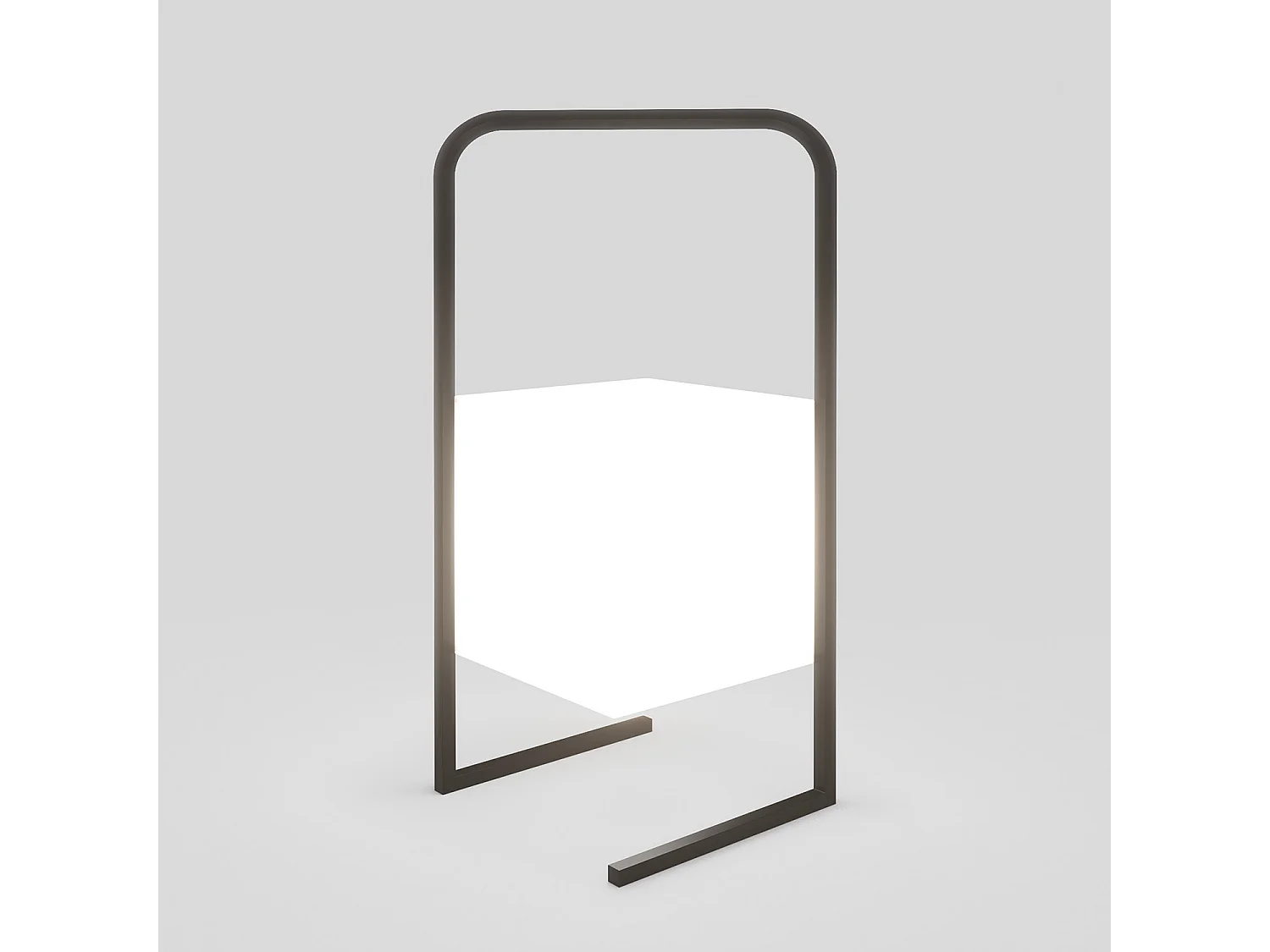 Lampe baladeuse extérieur de table carrée sans fil LED rechargeable, 7 couleurs - MIRA