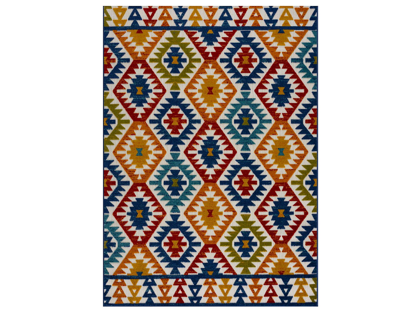 Tapis d'extérieur à motif floral 3D avec motif floral vintage 3D