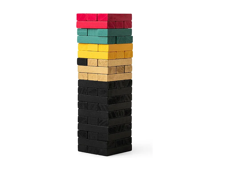 Jeu de Tumbling Blocks Multicolore  Gentlemen's Hardware