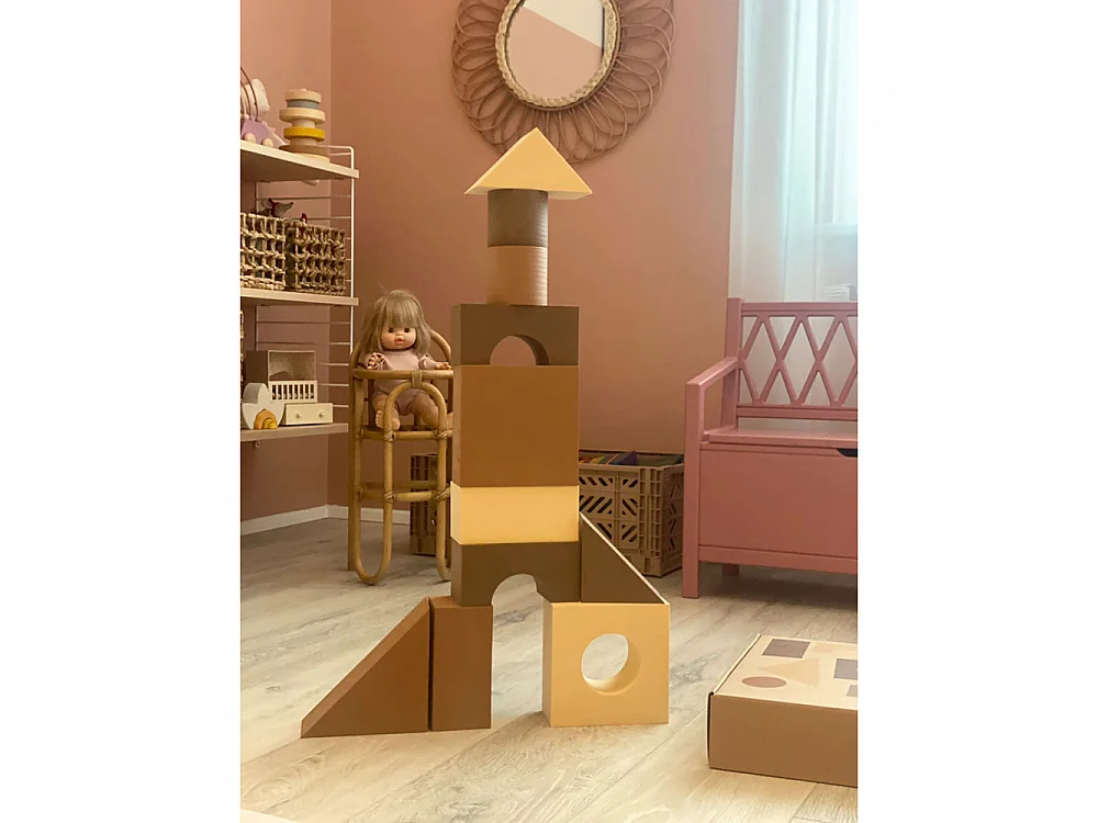 Jeu de construction Mega Blocks Multicolore  By Lille Vilde