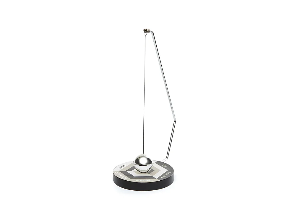 Pendule de décision Argent  Kikkerland