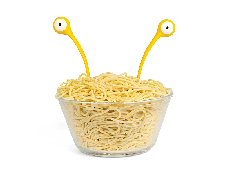 Cubiertos pasta monsters