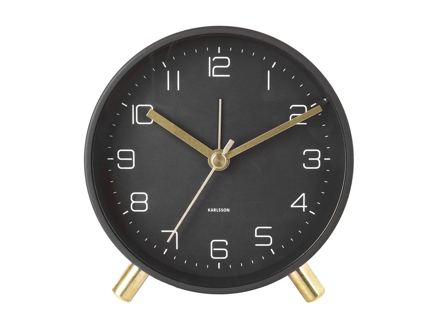 Wecker aus mattem Metall "Lofty"