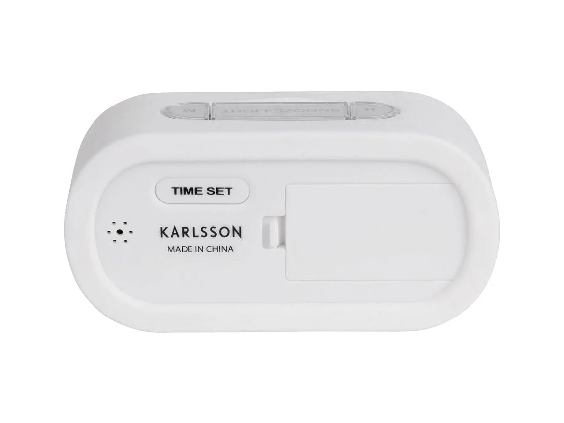 Réveil Gummy Blanc  Present Time